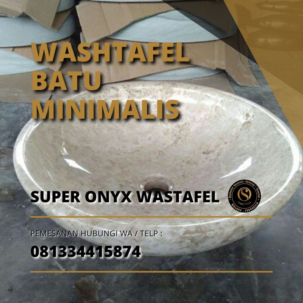 Pengrajin Pembuatan Wastafel  Bulat Mangkok Marmer Batu Alam  Surabaya 