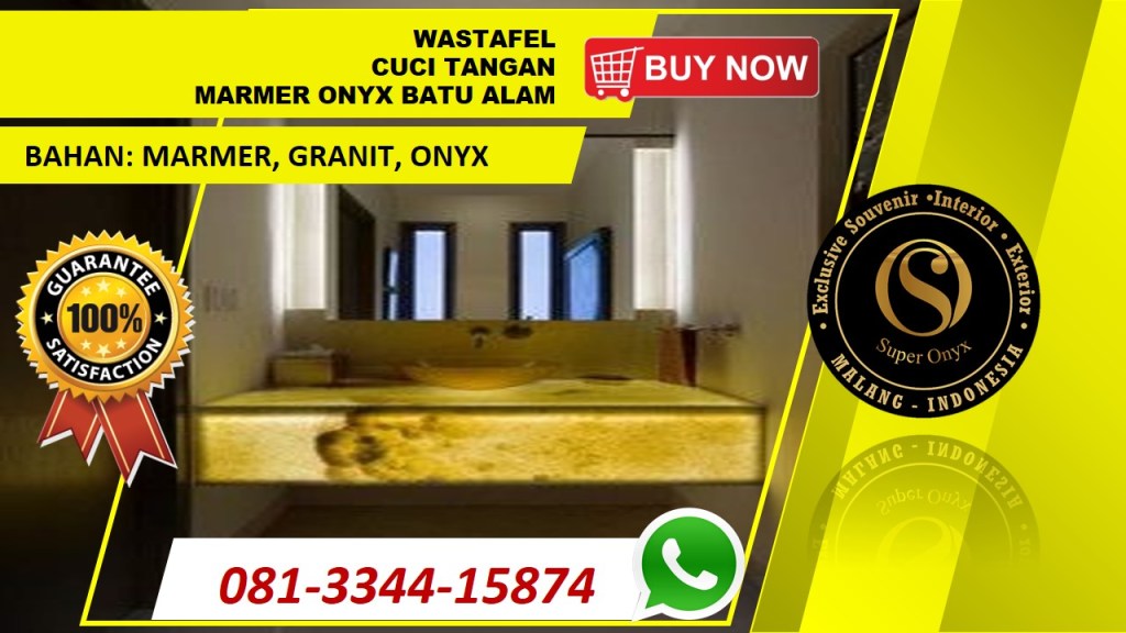 Pengrajin Jual  Wastafel  Bulat Mangkok Marmer Batu Alam  Surabaya