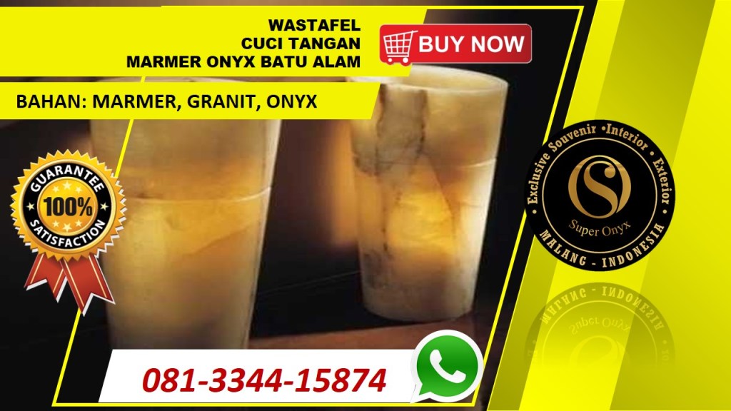 Pengrajin Supplier Wastafel  Kamar Mandi  Marmer Onyx  Surabaya 